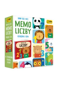 Baw si� i ucz. Memo Liczby. Gra i ksi��ka Wilga Play