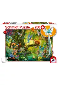 Puzzle 200 el. Le�ne wr�ki + r�d�ka Schmidt
