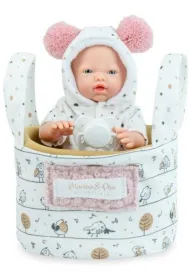 Lalka hiszpa�ska Mini Golosinas w koszyczku 21cm Marina Pau