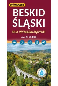 Beskid �l�ski dla wymagaj�cych mapa laminowana skala 1 : 25 000