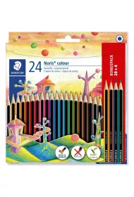 Staedtler Kredki o��wkowe Noris Colour, sze�ciok�tne 24 szt.