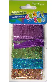 Craft with Fun Brokat sypki pastele 327099