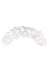 Godan Girlanda balonowa B&C bia�a 70 szt.
