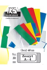 Iks Okadka zeszytowa A4 10 szt.