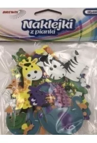 Brewis Naklejki z pianki d�ungla 24 szt.