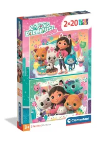 Puzzle 2x20 Gabby s CLEMENTONI 24832 CLM