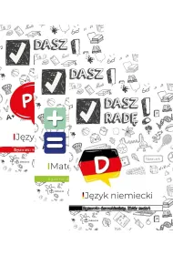 Pakiet Dasz rad�! Egzamin �smoklasisty. Zbi�r zada�: J�zyk polski, Matematyka, J�zyk niemiecki