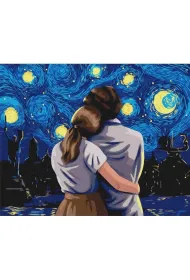 Twoje Hobby Malowanie po numerach - Wiecz�r pod gwiazd. 40x50cm
