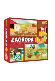 Zagroda 1   puzzle obserwacyjne ADAMIGO 8001