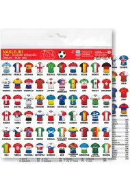 Jako Naklejki flagi - koszulki pi�karskie �wiat top 100
