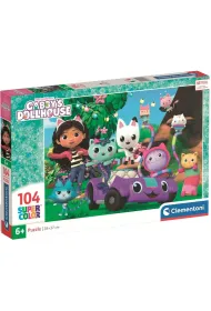 Puzzle 104 el. SuperColor. Gabby's Dollhouse Clementoni