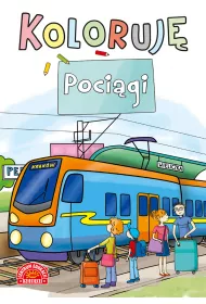 Koloruj�. Poci�gi