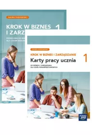 Pakiet Krok w biznes i zarzdzanie 1: Podrcznik do liceum oglnoksztaccego i technikum. Zakres podstawowy, Karty pracy ucznia dla szk ponadpodstawowych