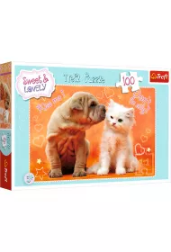 Puzzle 100 Sweet & Lovely. Ca�usy Trefl