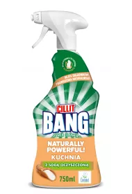 Cillit Bang Naturally Powerful spray czyszczcy do kuchni z sod oczyszczon Ecolabel 750 ml