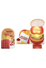 Kukartka Karnet KBO-009 Urodziny burger