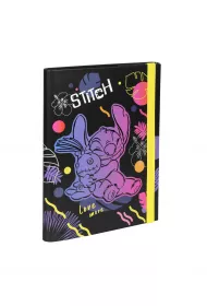 CoolPack Teczka przestrzenna tekturowa A5 z gumk 3cm Wzr Disney Black