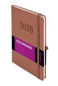 Antra Kalendarz 2026 Memofix B5 TDW mocha mousse
