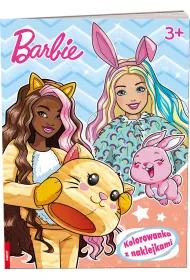 BARBIE. KOLOROWANKA Z NAKLEJKAMI
