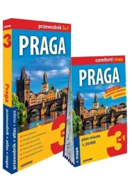 Praga 3w1 przewodnik + atlas + mapa