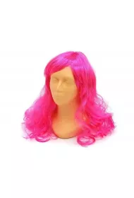 Adar Peruka d�uga neonowy r�