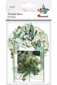 Titanum Naklejki foliowe Kwiaty bia�e