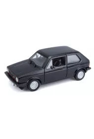 Bburago model volkswagen golf mk1 gti 1979 black 1:24
