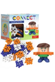 Klocki Connect - Pocket 30 Boy: Mat TREFL
