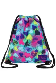 CoolPack Worek sportowy Hearts Graffitti