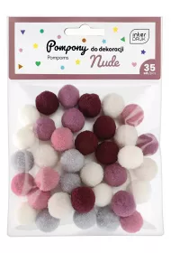 Interdruk Nude Pompony do dekoracji Nude