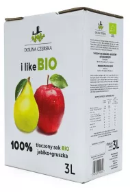 Dolina Czerska Sok jab�kowo - gruszkowy nfc 3 l Bio