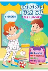 Koloruj i ucz si� z Ol� i Jackiem