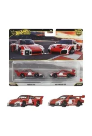 Hot Wheels Premium 2-pak pojazd�w Porsche 935 Mattel