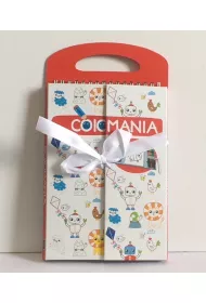 Colomania Ksi��eczka z kredkami czerwona