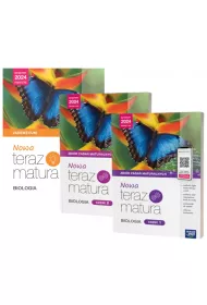 Pakiet NOWA Teraz matura. Biologia. Vademecum, Zbi�r zada� maturalnych. Cz�� 1 i 2. Do matury 2024