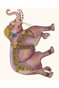 Museums & Galleries Karnet z kopert� Royal elephant 17x14 cm