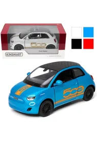 Fiat 500e z nadrukiem 1:28 Kinsmart