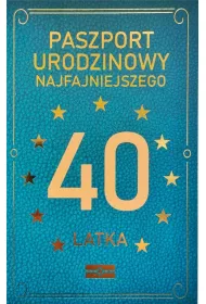 Yeku Karnet Urodzinowy 40 JCX-037