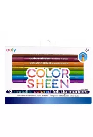 Ooly Flamastry metaliczne Color Sheen 12 szt.