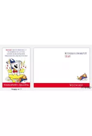 Stamp Karnet Happy B6 + koperta wz�r nr 07 Urodziny