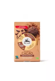 Alce Nero Ciastka kakaowe z ziarnami kakao fair trade 250 g Bio