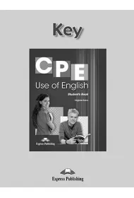 CPE Use of English. Answer Key
