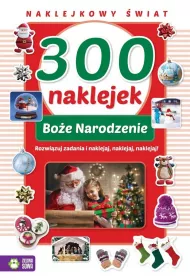 300 naklejek. Bo�e Narodzenie