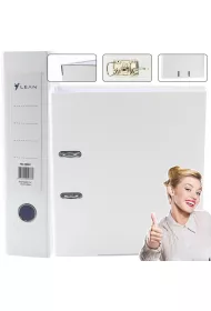 LeanToys Segregator A4 bia�y 75mm