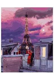 Twoje Hobby Malowanie po numerach - Francuski zach�d 40x50cm