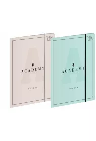 Teczka z gumk A4 Academy pastelowa