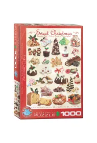 Puzzle 1000 el. Sweet Christmas Eurographics