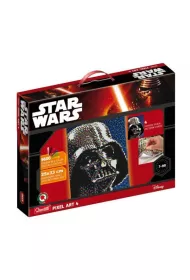 Mozaika Pixel Art. 4 Star Wars Darth Vader 5600 el. * Quercetti