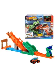 Hot Wheels Monster Trucks Crocodile Crash PS Mattel