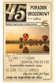 AbCard Kartka okoliczno�ciowa Urodziny 45 U75